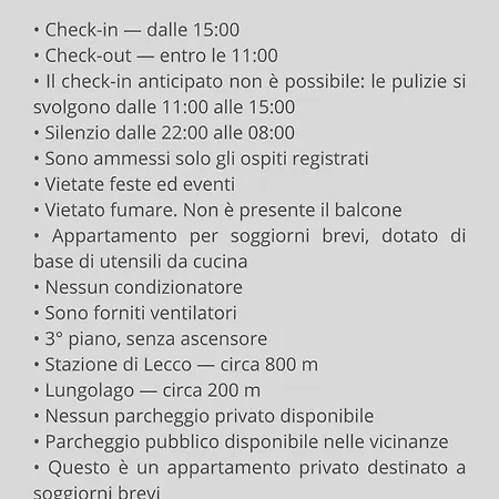 Il Minimalismo Apartamento Lecco